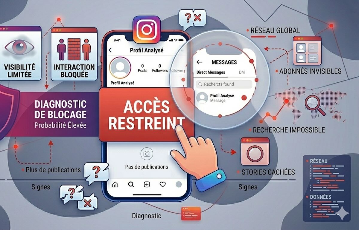 savoir si quelqu’un m’a bloqué sur Instagram