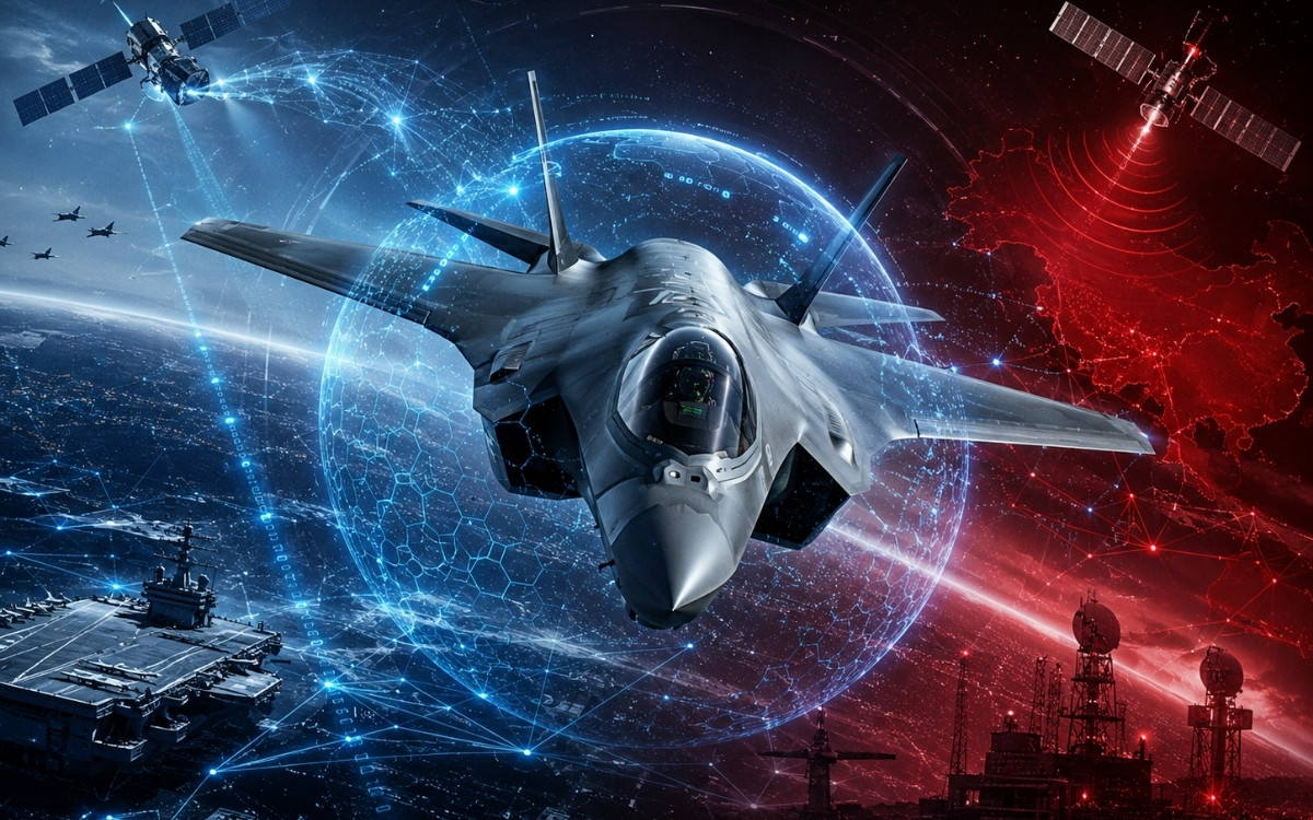 Armée quantique Chine F-35