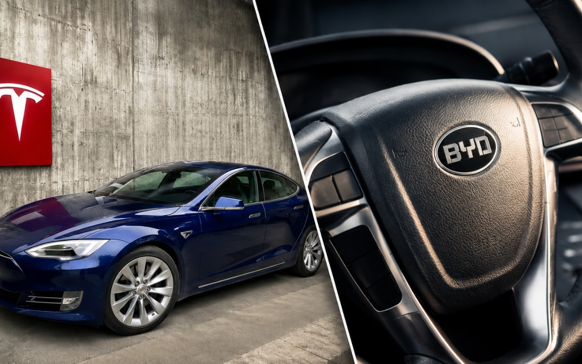 BYD Tesla Europe ventes