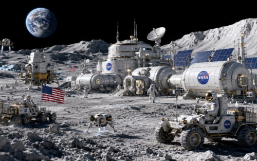 La NASA dévoile son plan pour bâtir une base géante sur la Lune avant la Chine