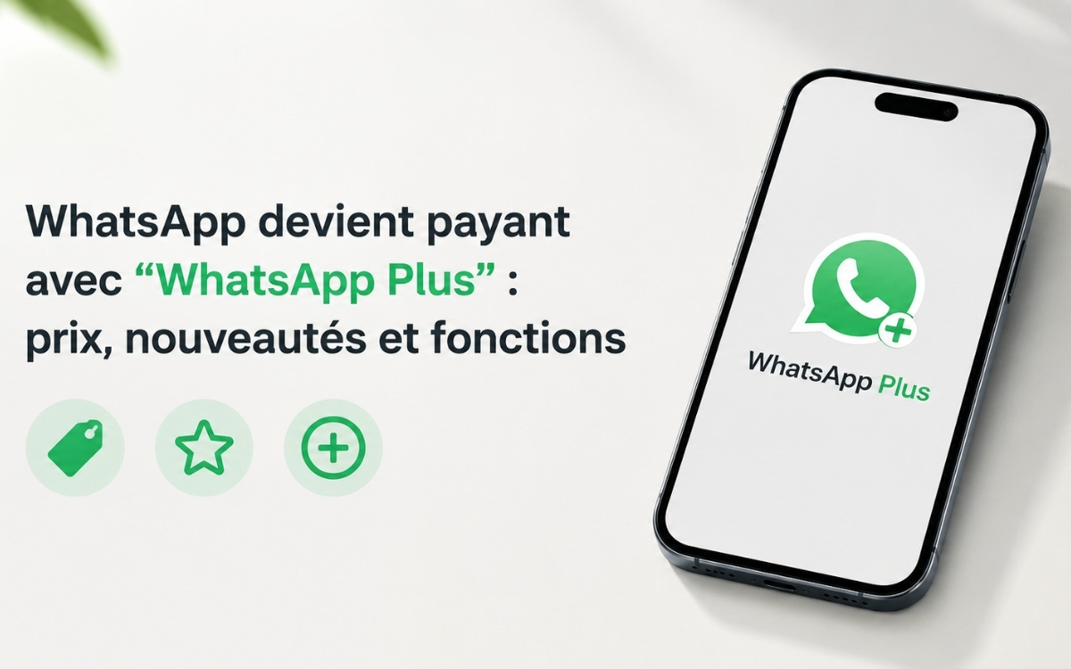 WhatsApp Pus prix nouveautés fonctions