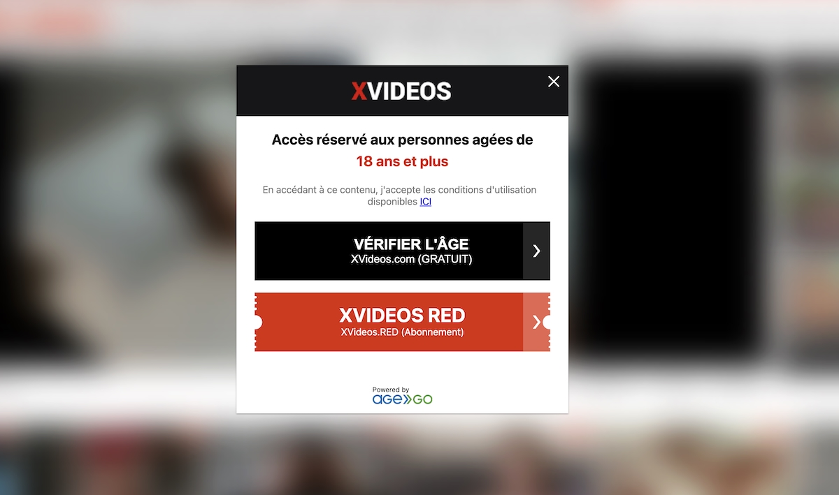 XVideos sans verification d'âge