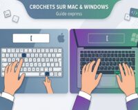 faire des crochets sur Mac et Windows