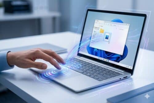 retour haptique windows 11
