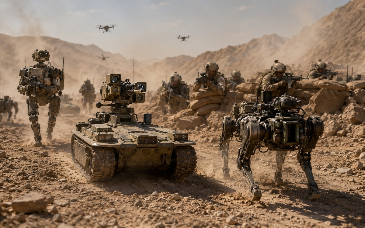 robots soldats armée américains drones