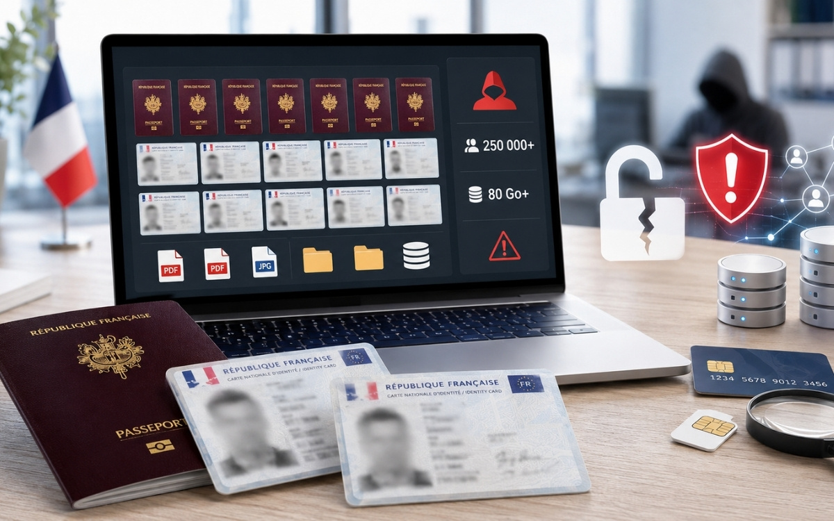Dark web passeports carte d'identité piratage