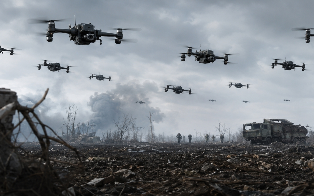 Drones tueurs IA Ukraine
