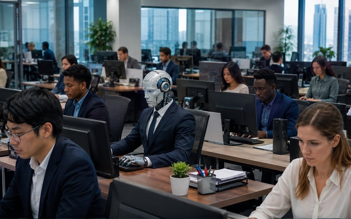 Microsoft emploi IA