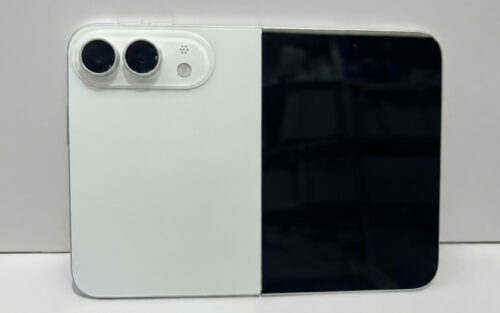 L&rsquo;iPhone Fold apparaît en détail, Apple le lancerait dans un seul coloris au prix de 2 000 €