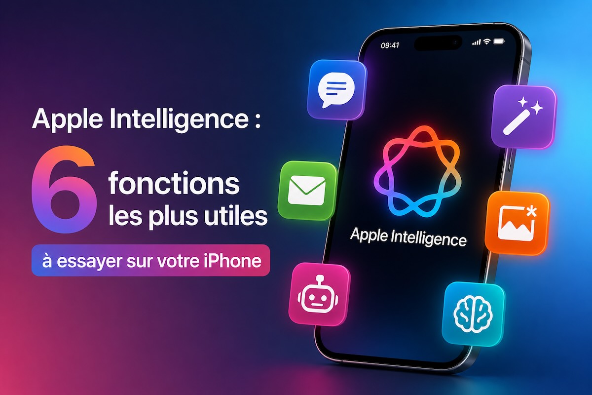 meilleures fonctions Apple Intelligence