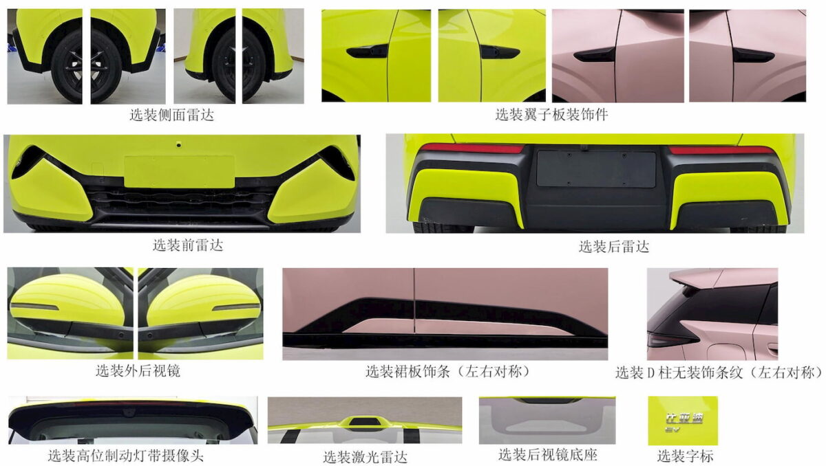 BYD Dolphin Seagull prix