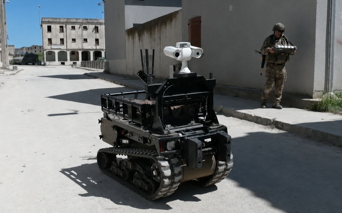 drones robots ukraine france