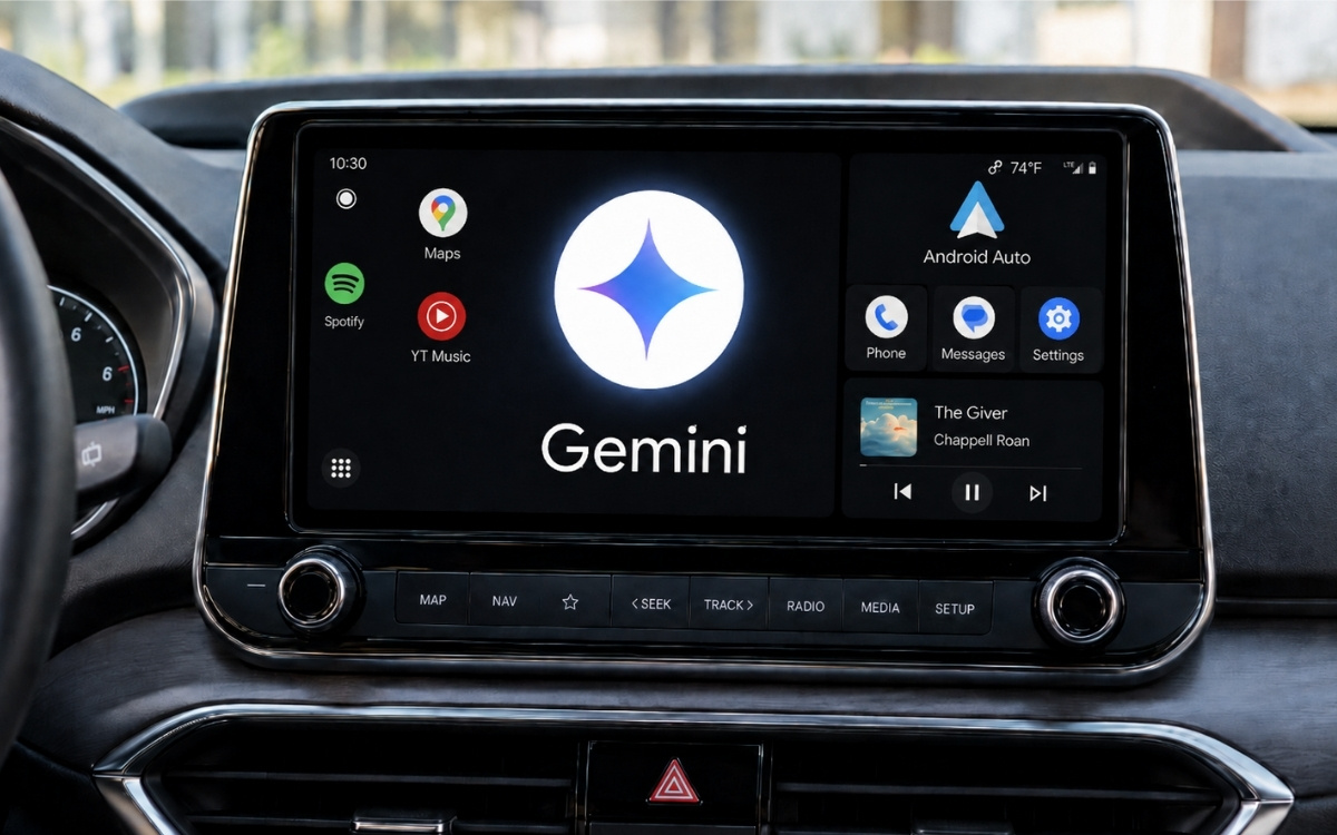 Android Auto Gemini Google Assistant