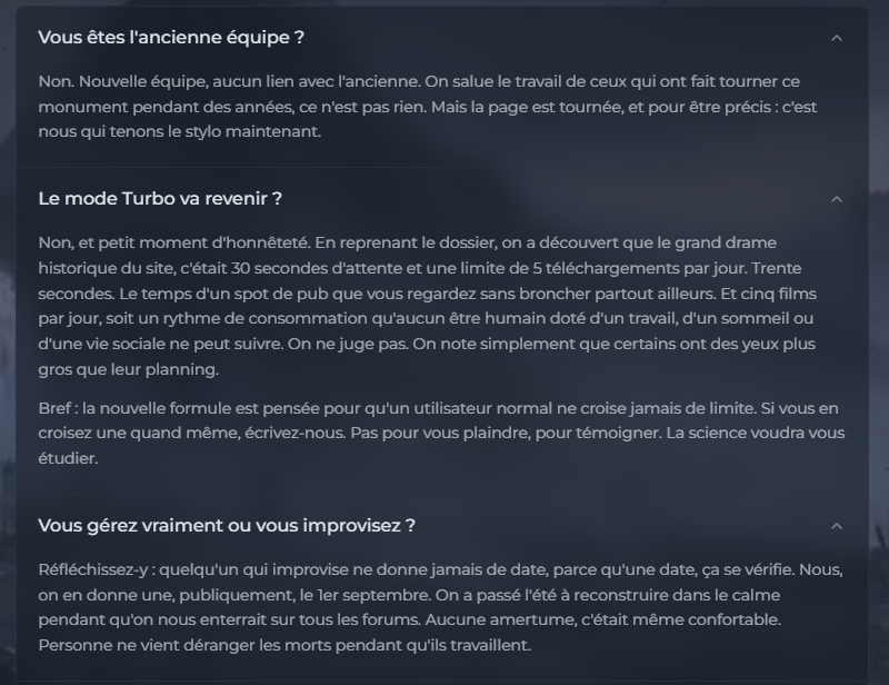 Yggtorrent retour