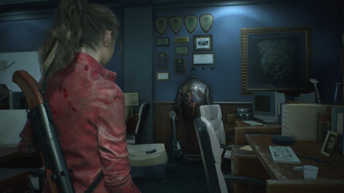 gameplay resident evil claire redfield