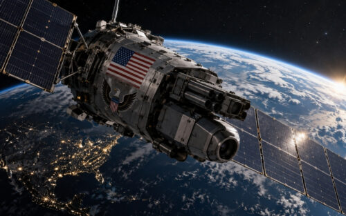 Les États-Unis l’admettent : leurs armes sont déjà dans l’espace mais secret défense sur leur nature