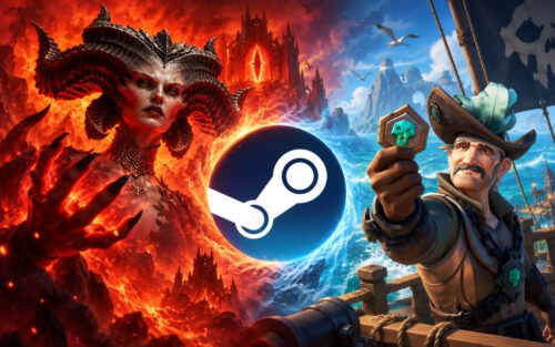 Steam propose 4 jeux gratuits pendant une courte période, dont Diablo 4 et Sea of Thieves