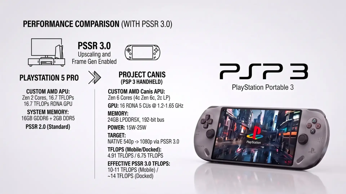 PS6 portable IA