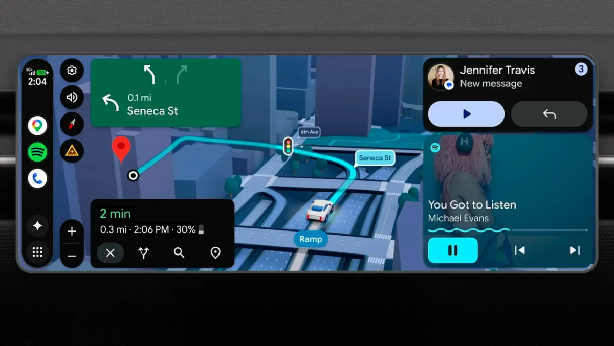 Android Auto 18 Google Maps