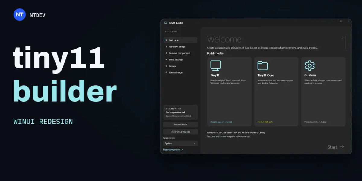 Tiny11 Windows 11 26H2
